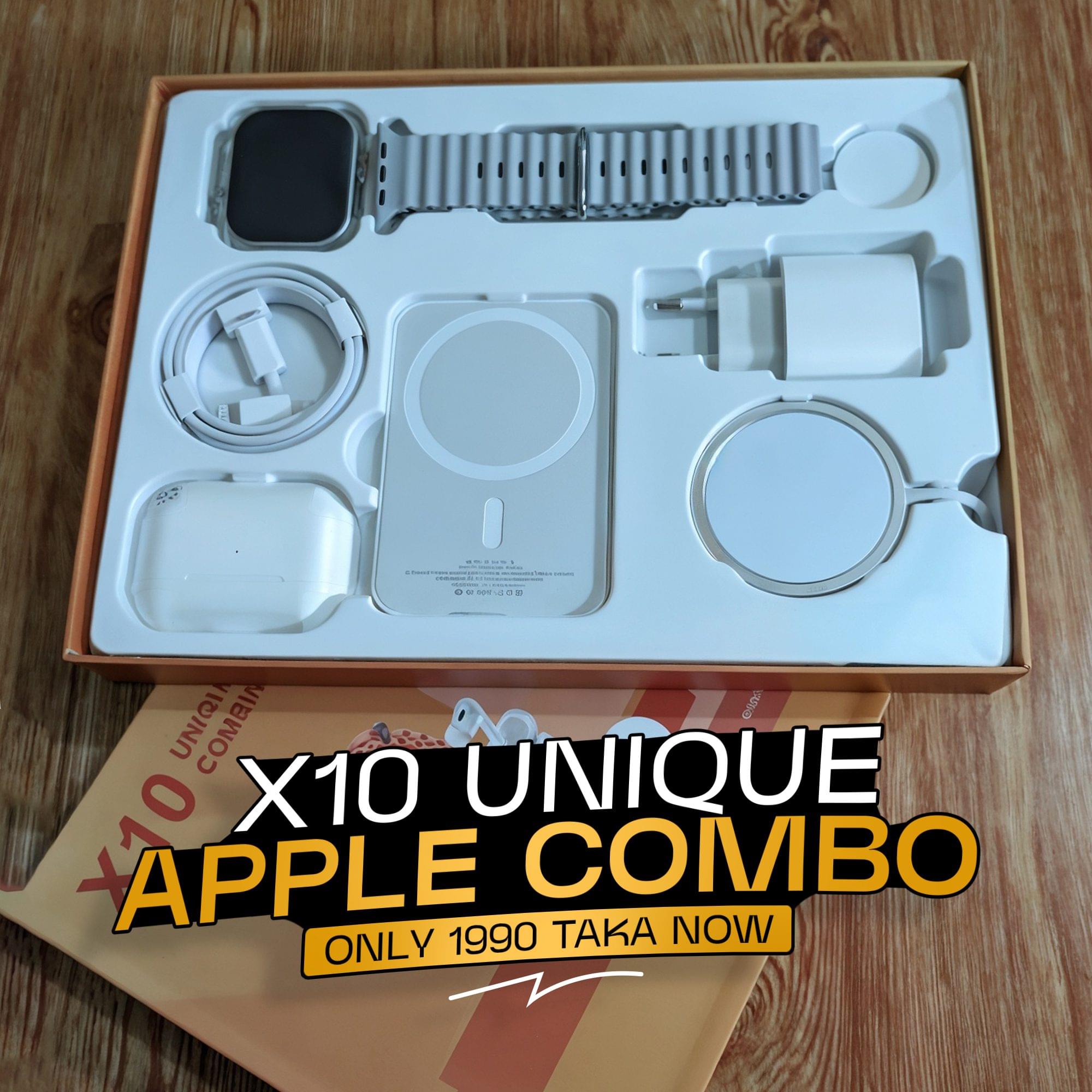 X10 Unique Apple Combo Design